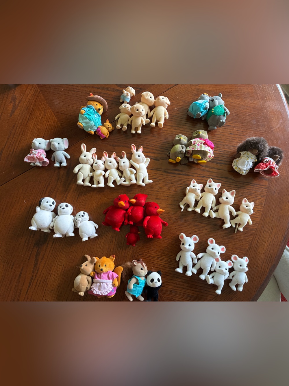Lot of 39 Calico Critter Figures Animals